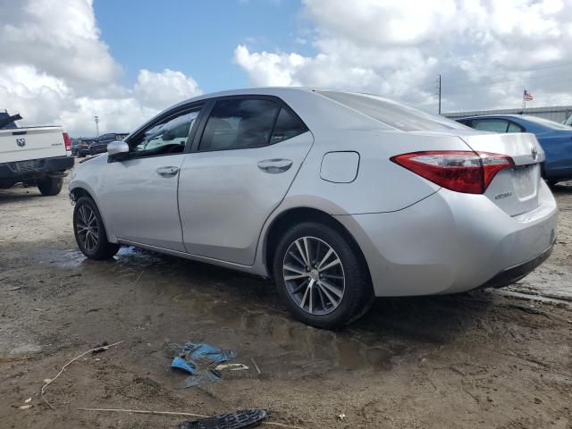 5YFBURHEXGP516657 - 2016 TOYOTA COROLLA L ვერცხლისფერი ფოტო 2