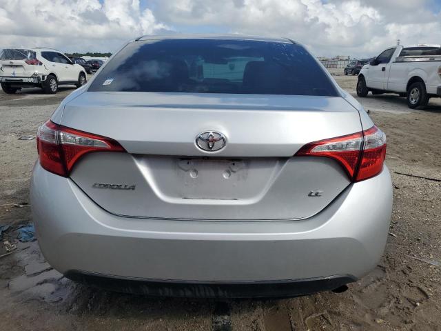 5YFBURHEXGP516657 - 2016 TOYOTA COROLLA L ვერცხლისფერი ფოტო 6