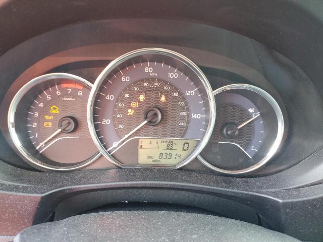 5YFBURHEXGP516657 - 2016 TOYOTA COROLLA L ვერცხლისფერი ფოტო 9