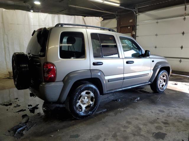 1J4GL48K96W226685 - 2006 JEEP LIBERTY SPORT Қоңыр фото 3