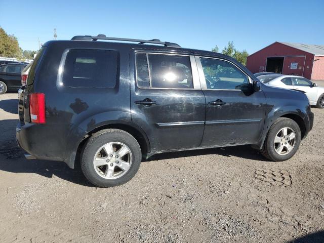 5FNYF4H58BB506401 - 2011 HONDA PILOT EXL BLACK photo 3
