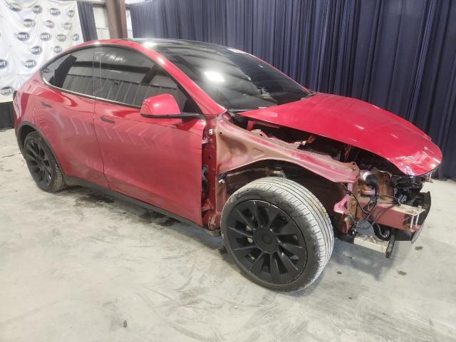 7SAYGDEE6NF385571 - 2022 TESLA MODEL Y Rot Foto 4