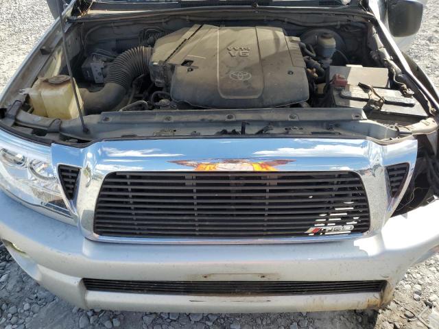 5TEJU62N96Z246834 - 2006 TOYOTA TACOMA DOUBLE CAB PRERUNNER SILVER photo 11