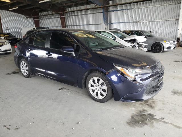 5YFEPMAE1NP276171 - 2022 TOYOTA COROLLA LE Azul foto 4