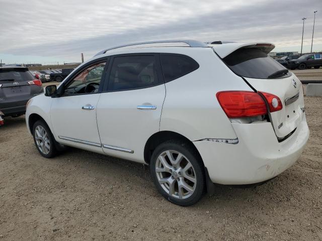 JN8AS5MV6BW302429 - 2011 NISSAN ROGUE S WHITE photo 2