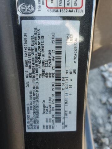 3FADP4EJ3KM158165 - 2019 FORD FIESTA SE Графитовый фото 13