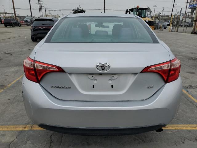 5YFBURHE8KP939259 - 2019 TOYOTA COROLLA L SILVER photo 6