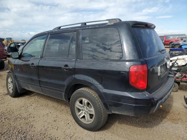 5FNYF18565B065595 - 2005 HONDA PILOT EXL BLACK photo 2