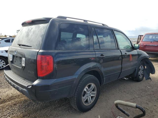 5FNYF18565B065595 - 2005 HONDA PILOT EXL BLACK photo 3