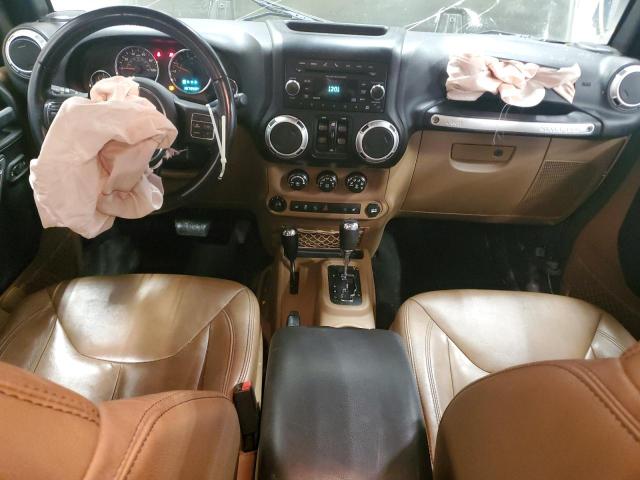 1C4BJWEG4FL547665 - 2015 JEEP WRANGLER U SAHARA GREEN photo 8