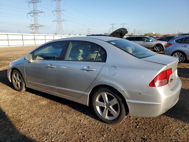 1HGFA16856L150821 - 2006 HONDA CIVIC EX SILVER photo 2