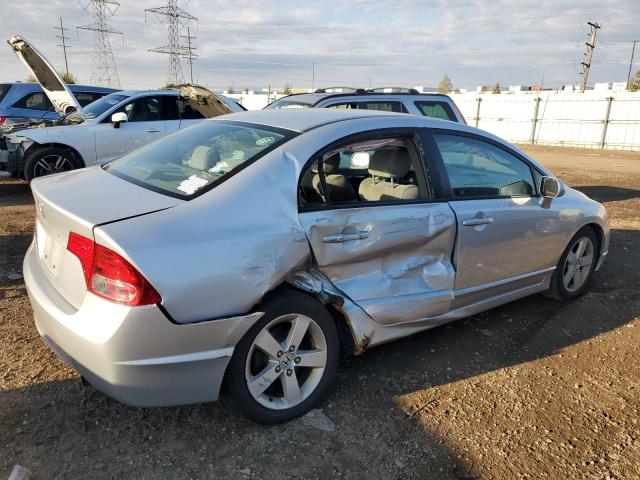 1HGFA16856L150821 - 2006 HONDA CIVIC EX SILVER photo 3