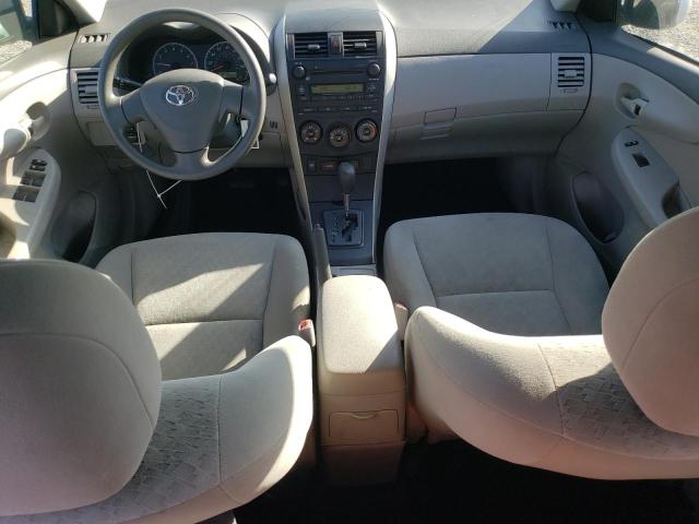 1NXBU40E19Z052688 - 2009 TOYOTA COROLLA BASE SILVER photo 8