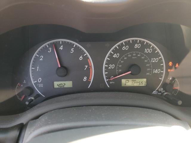 1NXBU40E19Z052688 - 2009 TOYOTA COROLLA BASE SILVER photo 9