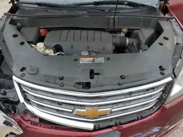 1GNKVGKD6FJ149851 - 2015 CHEVROLET TRAVERSE LT 红色 照片 12