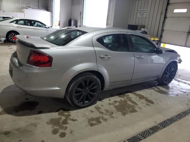 1C3CDZCG6DN725646 - 2013 DODGE AVENGER SXT SILVER photo 3