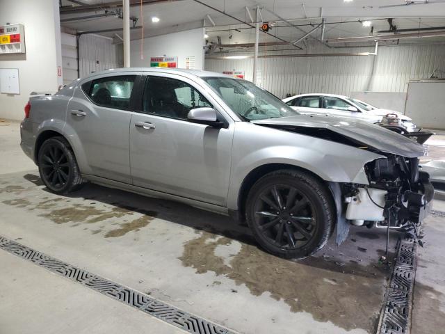 1C3CDZCG6DN725646 - 2013 DODGE AVENGER SXT SILVER photo 4