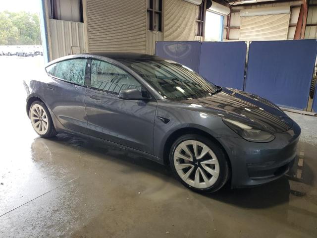 5YJ3E1EA5NF287785 - 2022 TESLA MODEL 3 GRAY photo 4