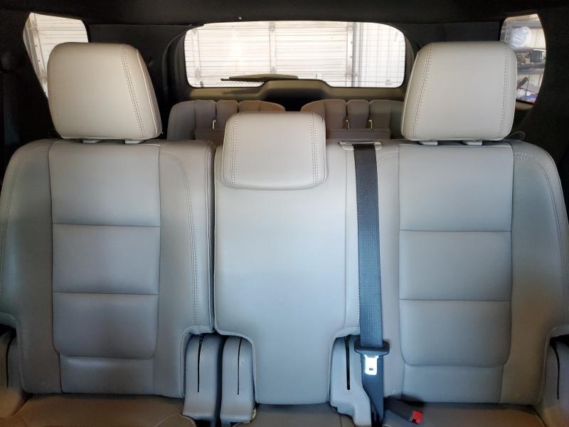 1FMHK7D86BGA35489 - 2011 FORD EXPLORER XLT მუქწითელი ფოტო 10