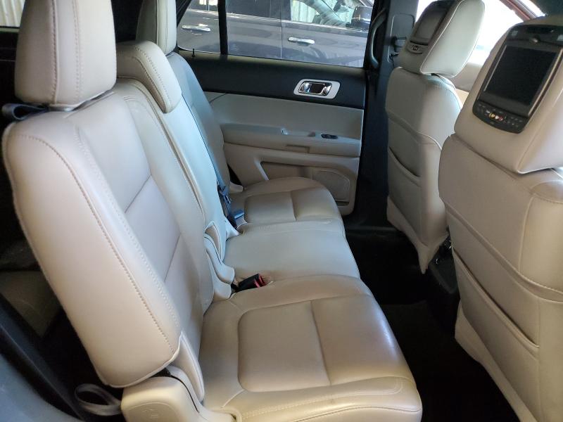 1FMHK7D86BGA35489 - 2011 FORD EXPLORER XLT მუქწითელი ფოტო 11