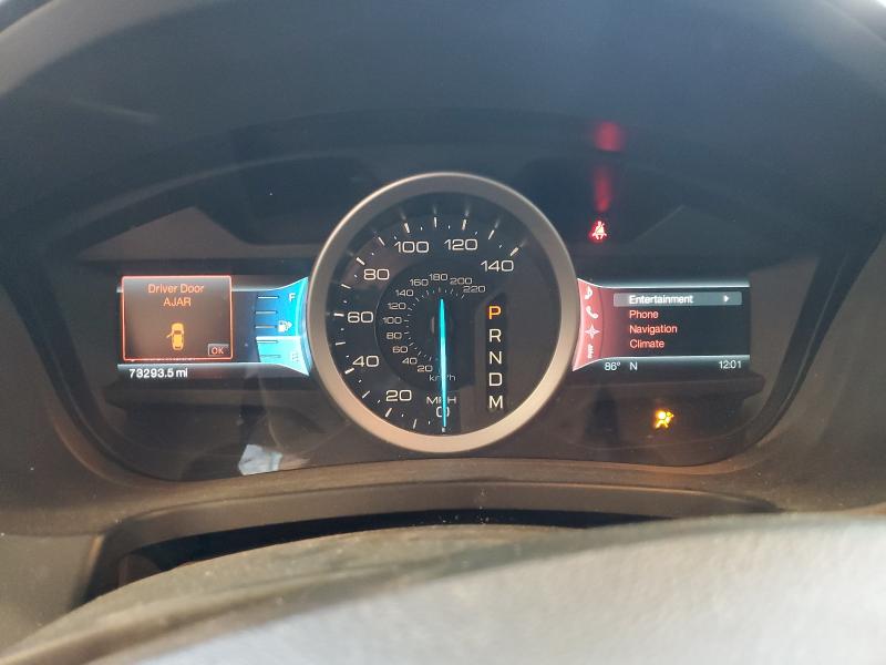 1FMHK7D86BGA35489 - 2011 FORD EXPLORER XLT მუქწითელი ფოტო 9