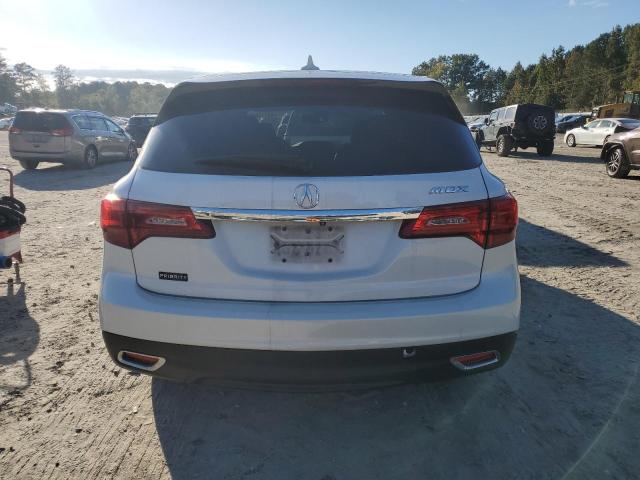 5FRYD3H41EB002525 - 2014 ACURA MDX TECHNOLOGY Weiß Foto 6