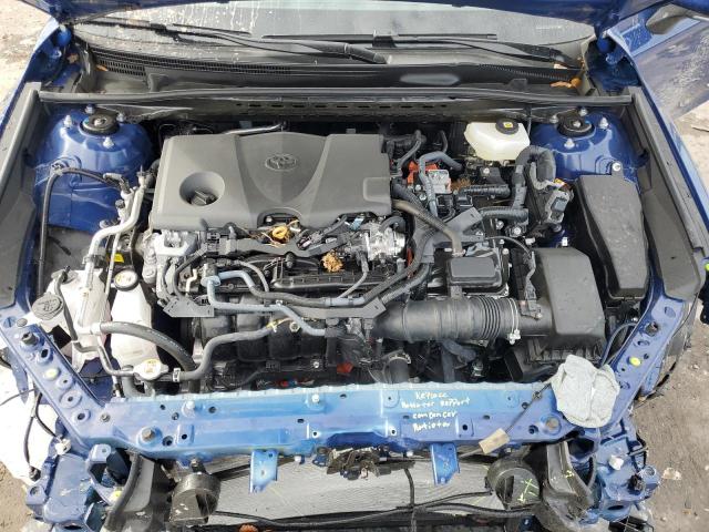 4T1DAACK2SU169784 - 2025 TOYOTA CAMRY XSE BLUE photo 11