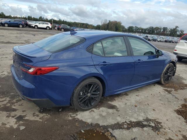 4T1DAACK2SU169784 - 2025 TOYOTA CAMRY XSE BLUE photo 3