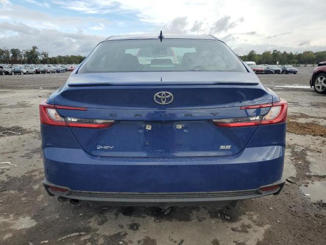 4T1DAACK2SU169784 - 2025 TOYOTA CAMRY XSE BLUE photo 6