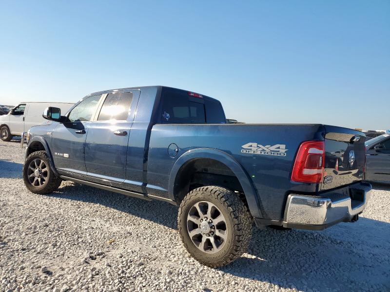 3C6UR5PJ5KG712738 - 2019 RAM 2500 LONGHORN BLUE photo 2