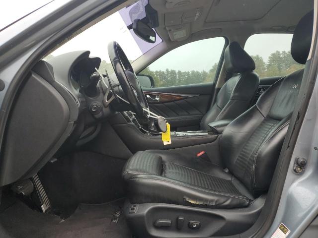 JN1BV7AR0EM683059 - 2014 INFINITI Q50 BASE ნაცრისფერი ფოტო 7
