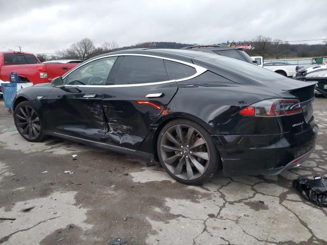 5YJSA1DP3DFP05644 - 2013 TESLA MODEL S BLACK photo 2