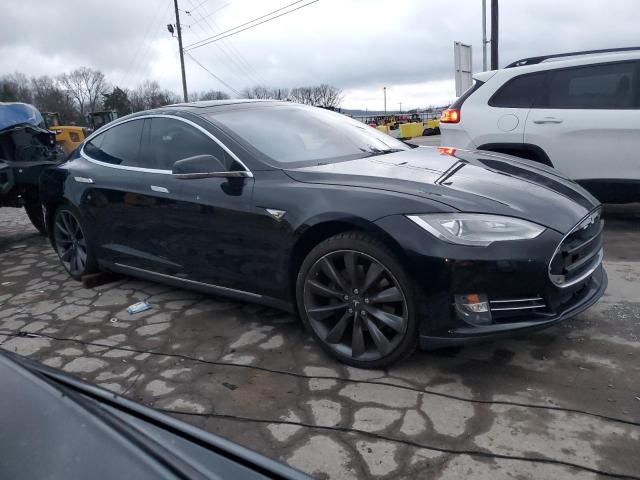 5YJSA1DP3DFP05644 - 2013 TESLA MODEL S BLACK photo 4