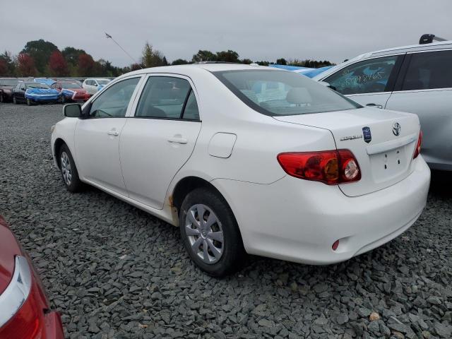 1NXBU4EE6AZ267206 - 2010 TOYOTA COROLLA BASE Սպիտակ լուսանկար 2