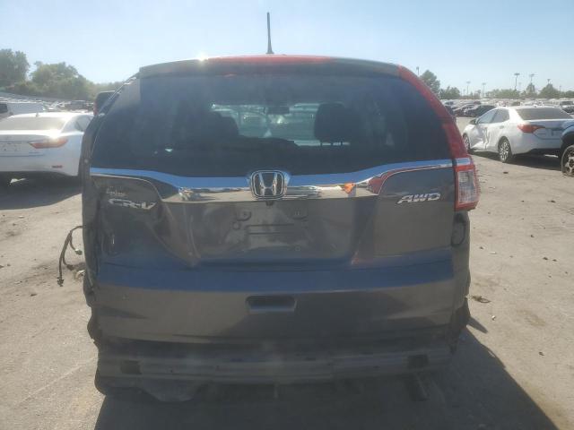 2HKRM4H38FH700460 - 2015 HONDA CR-V LX Сірий фото 6