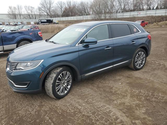 2LMTJ8LR1GBL56324 - 2016 LINCOLN MKX RESERVE BLUE photo 1