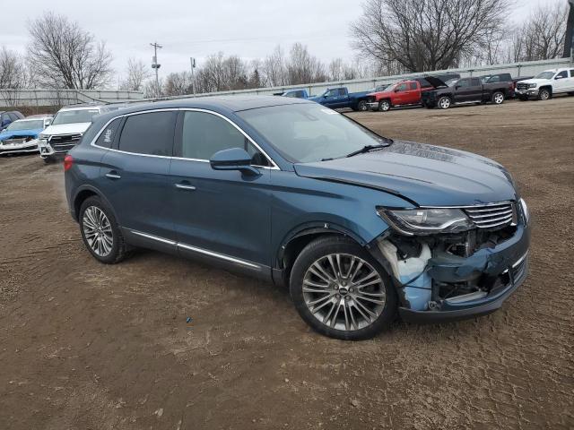 2LMTJ8LR1GBL56324 - 2016 LINCOLN MKX RESERVE BLUE photo 4