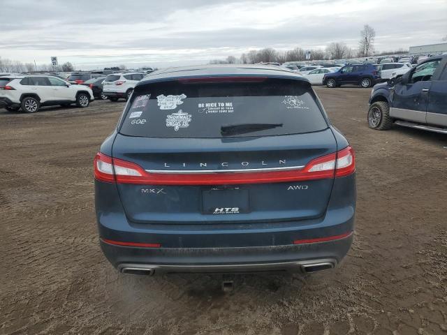 2LMTJ8LR1GBL56324 - 2016 LINCOLN MKX RESERVE BLUE photo 6