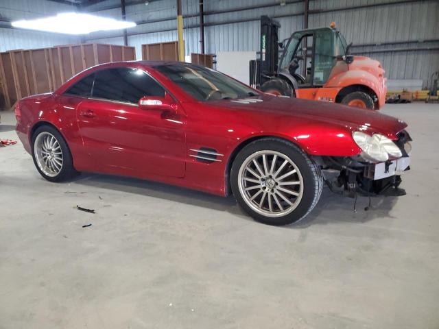 WDBSK75F35F102923 - 2005 MERCEDES-BENZ SL 500 RED photo 4