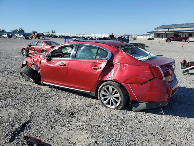 1LNHL9FT5BG608232 - 2011 LINCOLN MKS RED photo 2