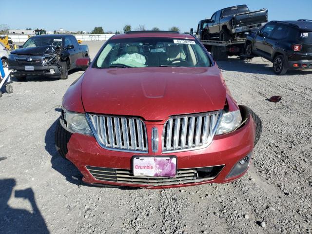 1LNHL9FT5BG608232 - 2011 LINCOLN MKS RED photo 5
