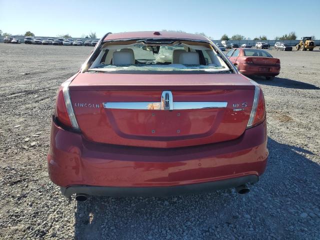 1LNHL9FT5BG608232 - 2011 LINCOLN MKS RED photo 6