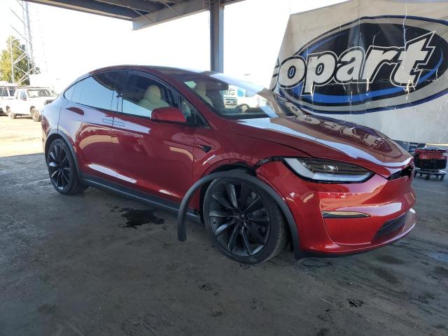 7SAXCBE51SF471989 - 2025 TESLA MODEL X 红色 照片 4