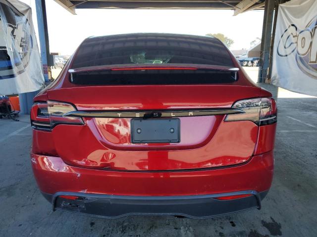 7SAXCBE51SF471989 - 2025 TESLA MODEL X 红色 照片 6
