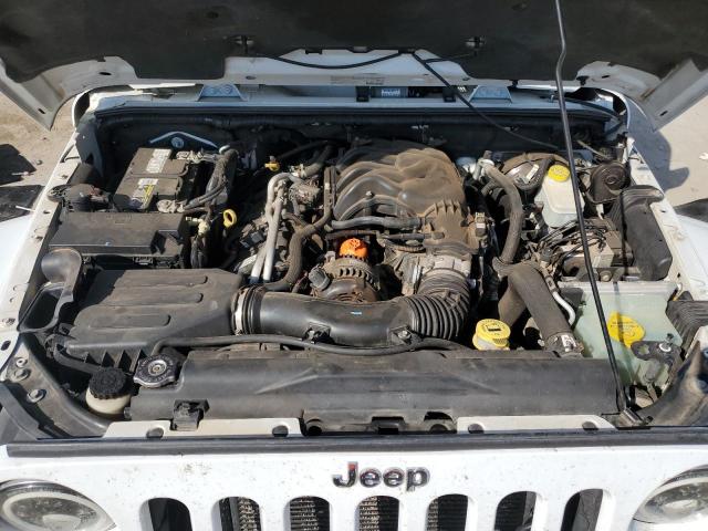 1C4HJWEG2DL537837 - 2013 JEEP WRANGLER U SAHARA Beyaz fotoğraf 11