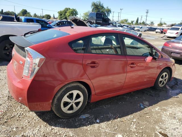 JTDKN3DU2C1531367 - 2012 TOYOTA PRIUS 红色 照片 3