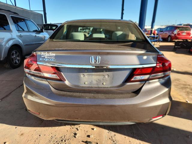 19XFB2F88EE071846 - 2014 HONDA CIVIC EX ნაცრისფერი ფოტო 6