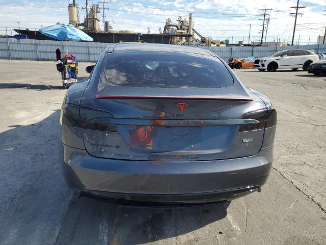 5YJSA1H29EFP69154 - 2014 TESLA MODEL S ვერცხლისფერი ფოტო 6