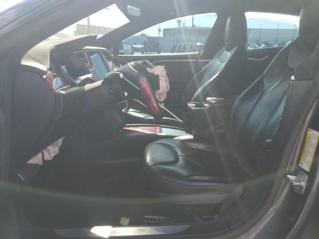5YJSA1H29EFP69154 - 2014 TESLA MODEL S ვერცხლისფერი ფოტო 7