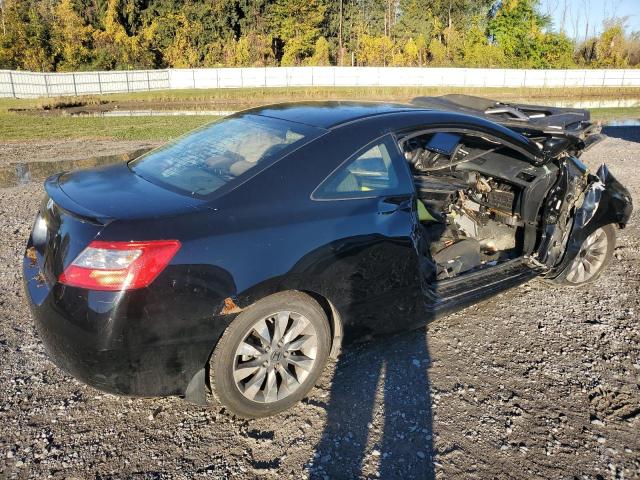 2HGFG12859H516542 - 2009 HONDA CIVIC EX BLACK photo 3